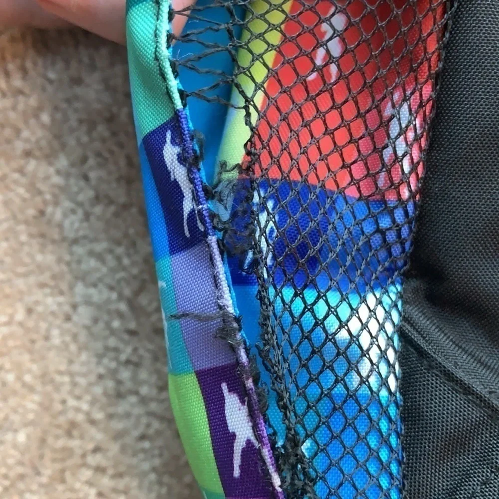 Fortnite dancing colorful backpack book bag